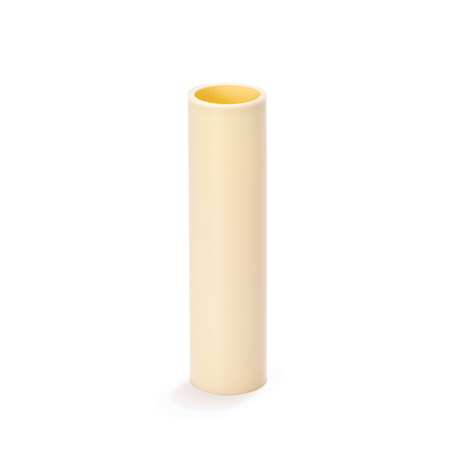 Kerzenhülse, E14, 100 mm, Creme