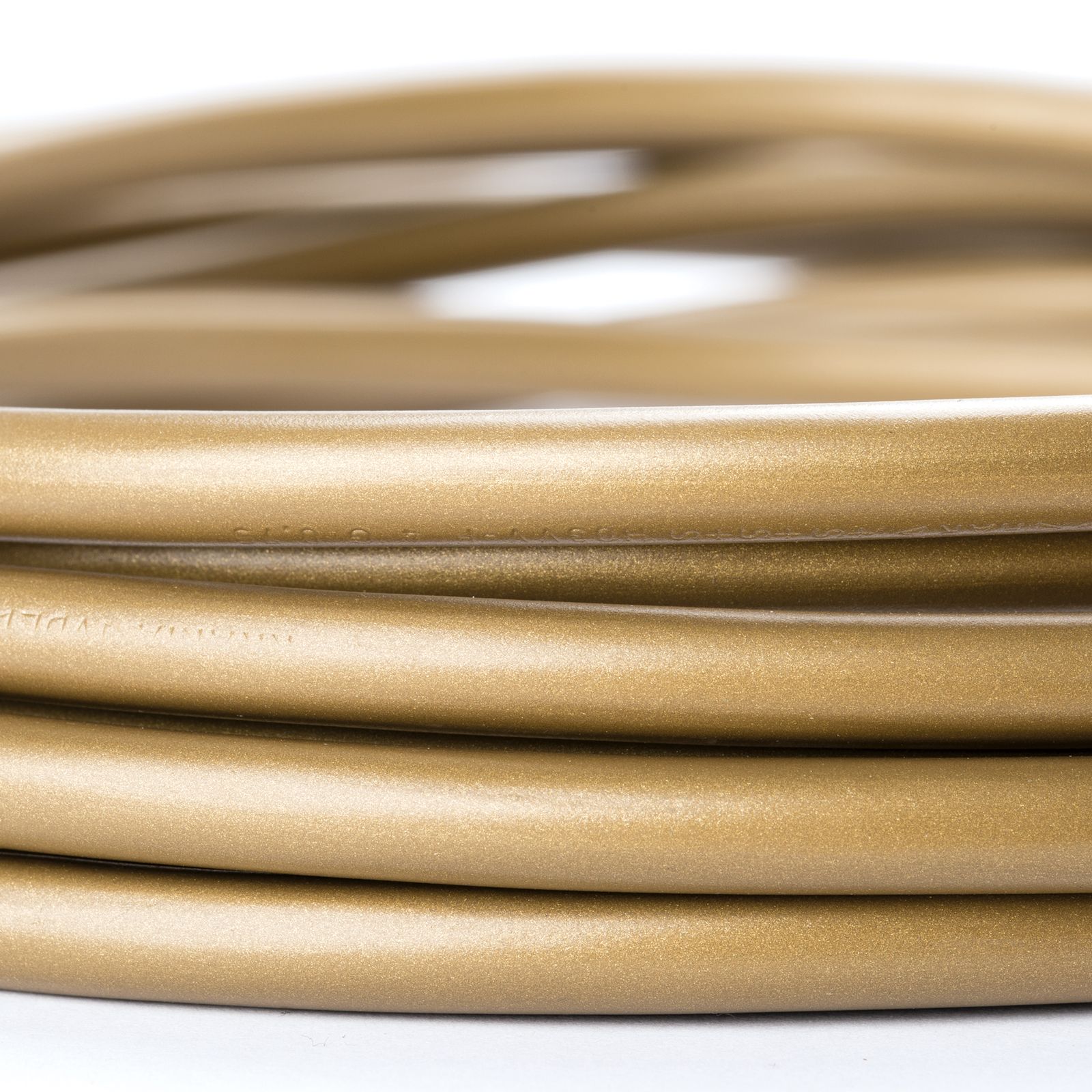 Cable, PVC, 4x0.75mm², 1 m, gold