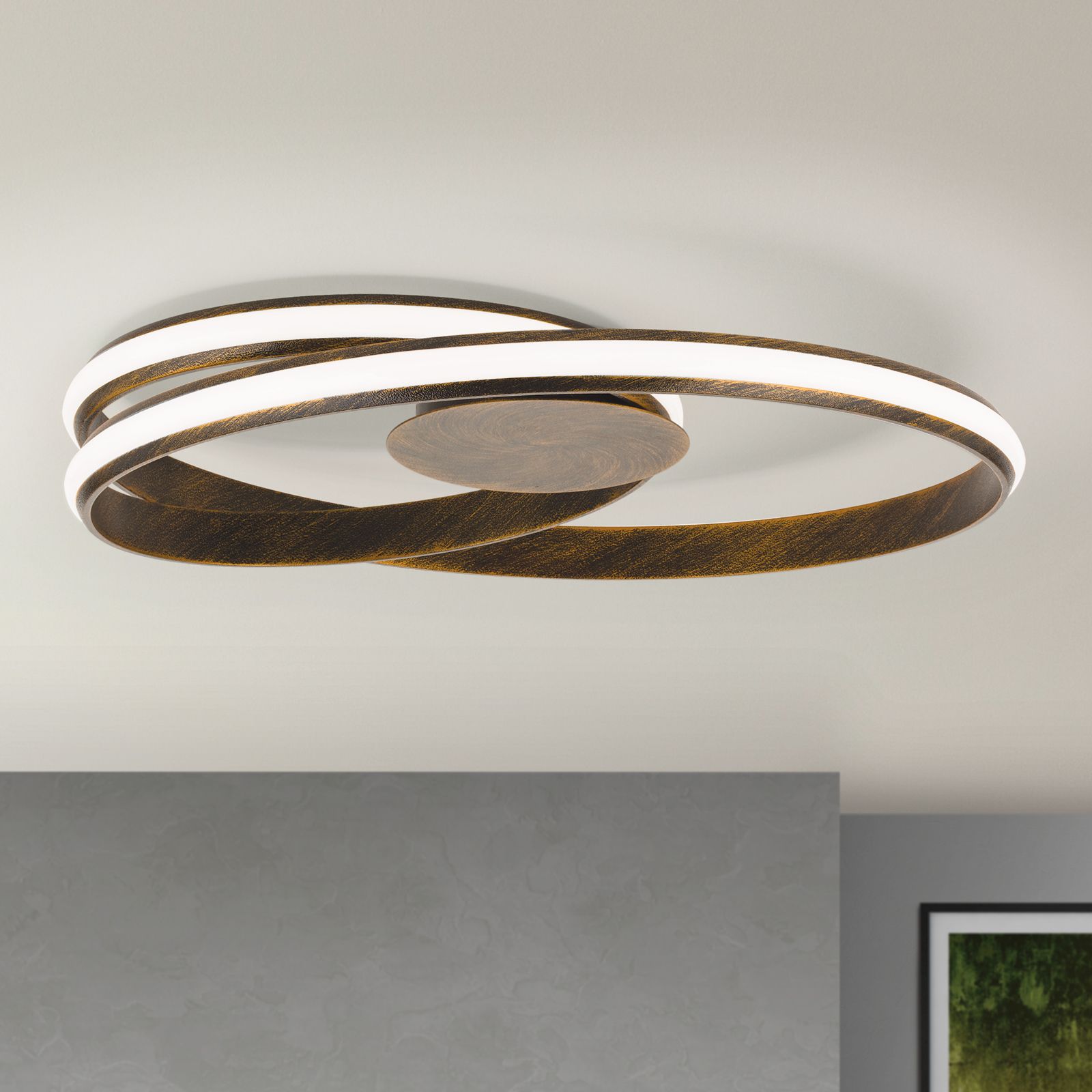 CIRCUS LED Ceiling Light, antique finish