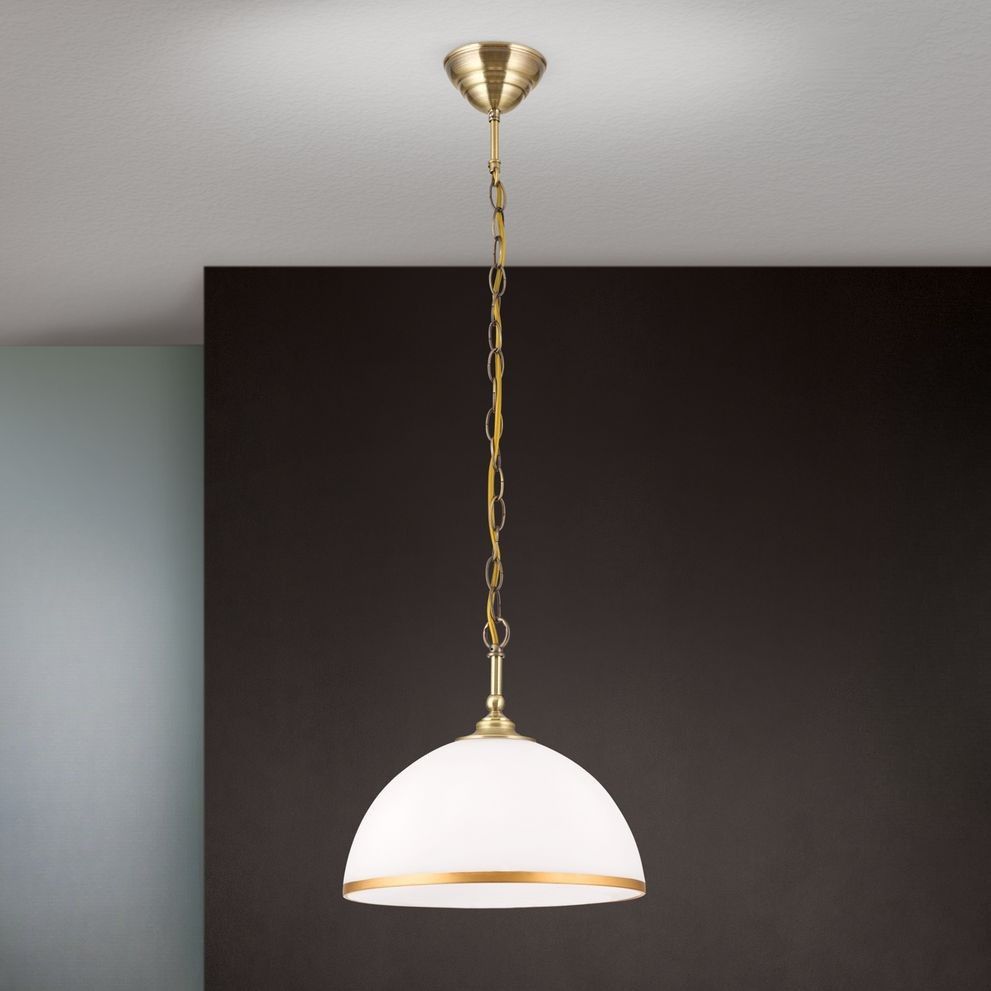 Hängeleuchte OLD LAMP mit Kettenaufhängung, einflammig, patina Hängeleuchte OLD LAMP mit Kettenaufhängung, einflammig, patina