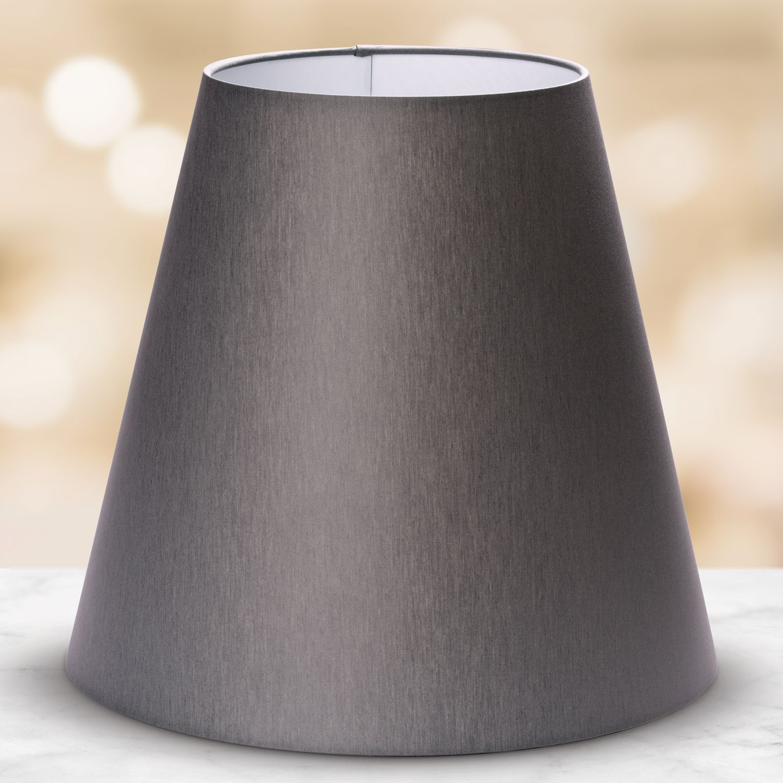 Lampshade fabric SHADE 307, Ø 310 mm, grey