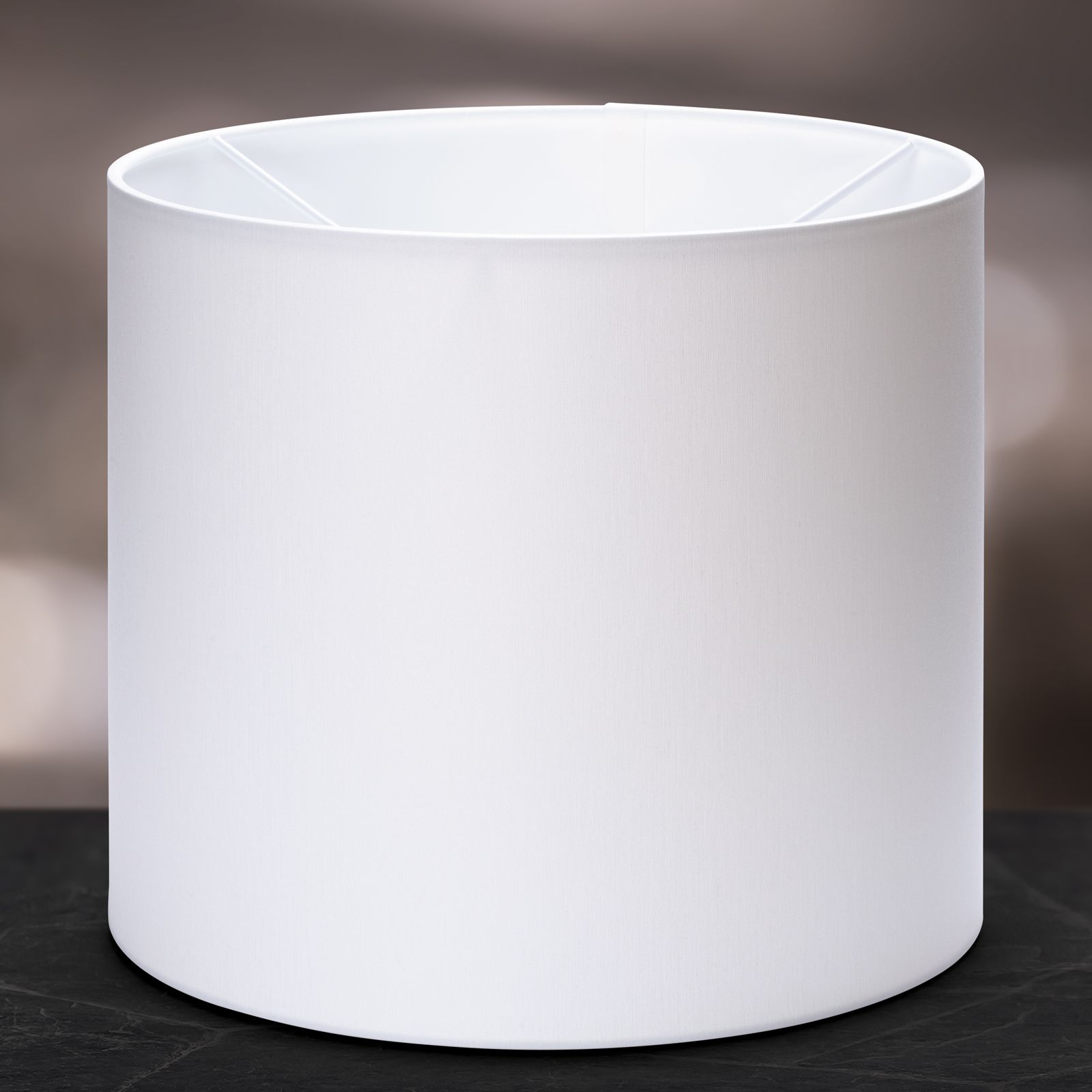 Lampshade Fabric SHADE 309, Ø 250 mm, white