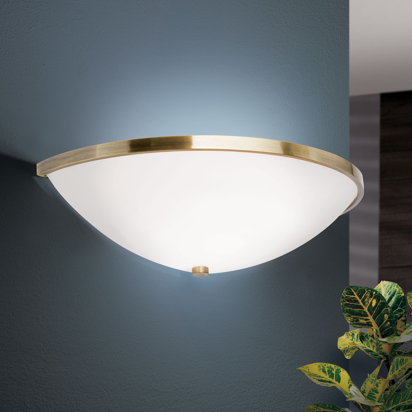 Wall light AIDA, 1-flame, Patina