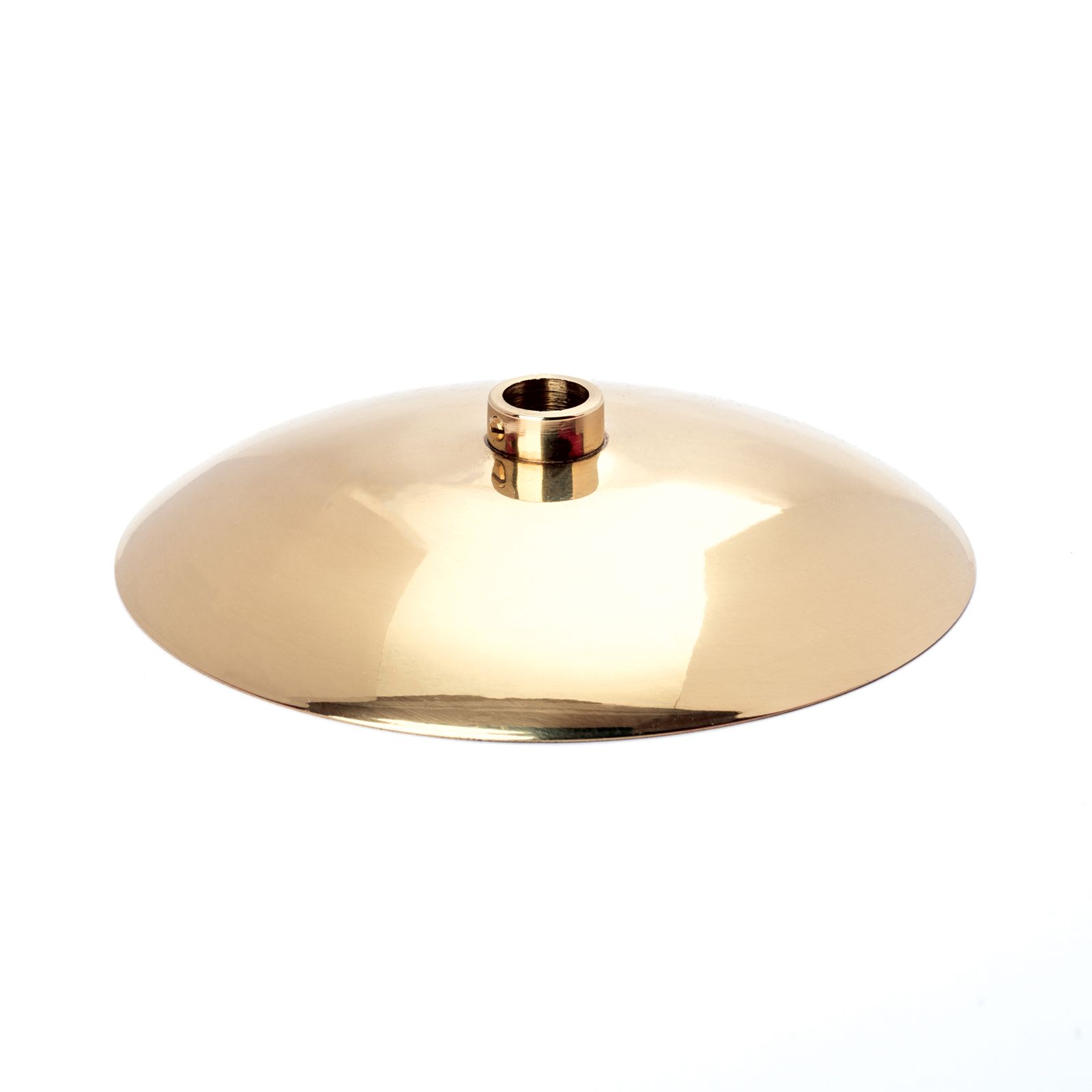 Cap for spherical glass, brass