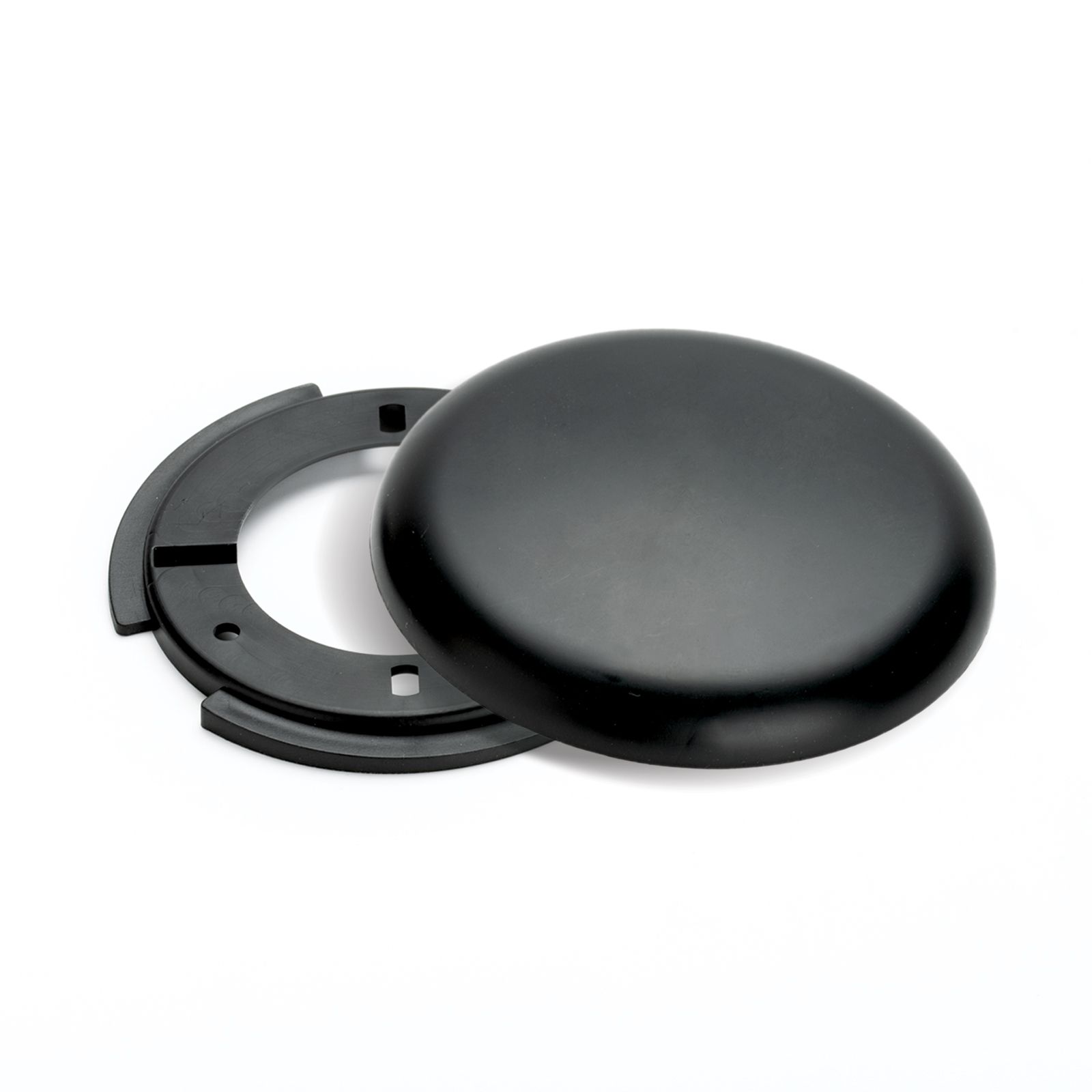 Cap with bayonet cover, black