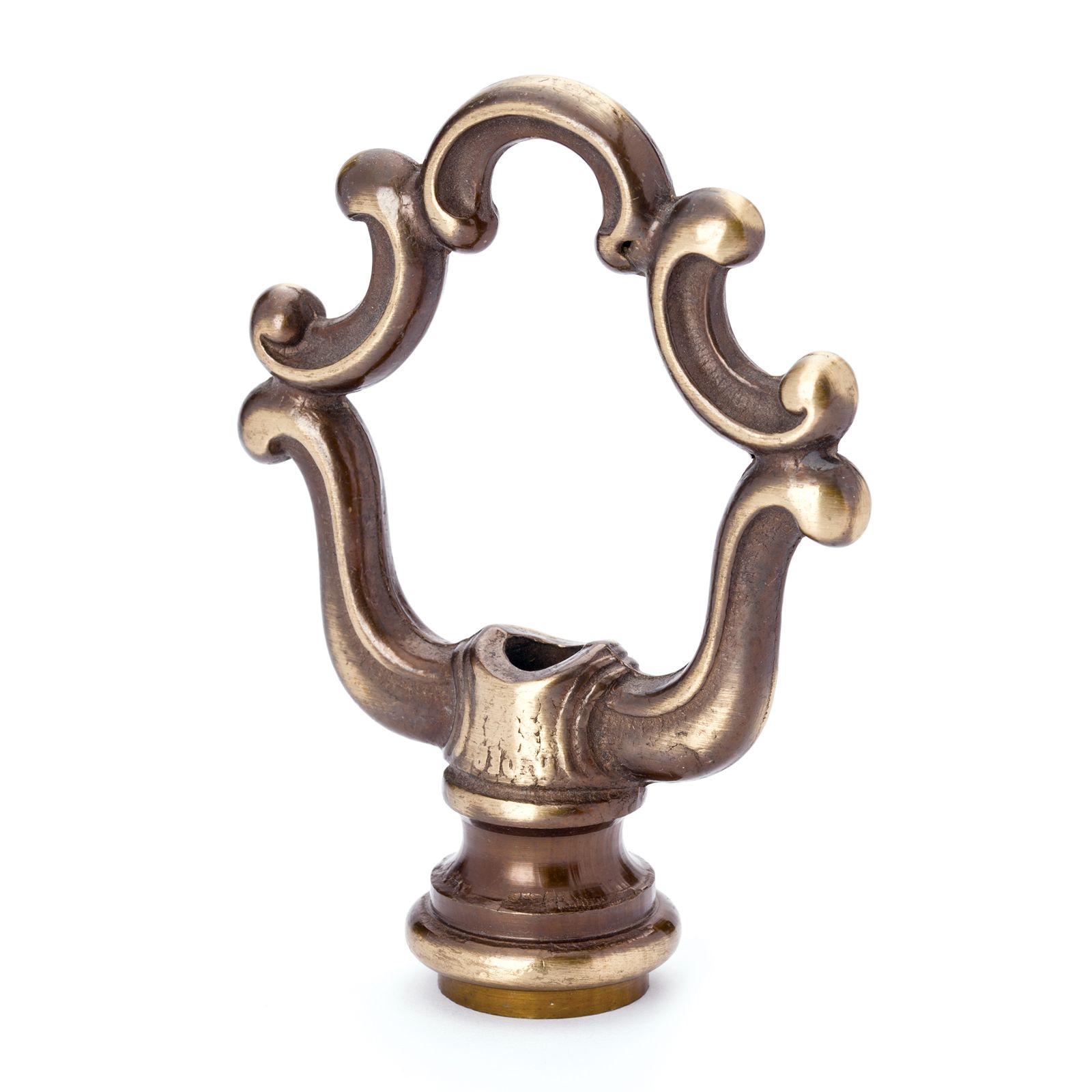 Ring nipple with M10x1 thread, patina