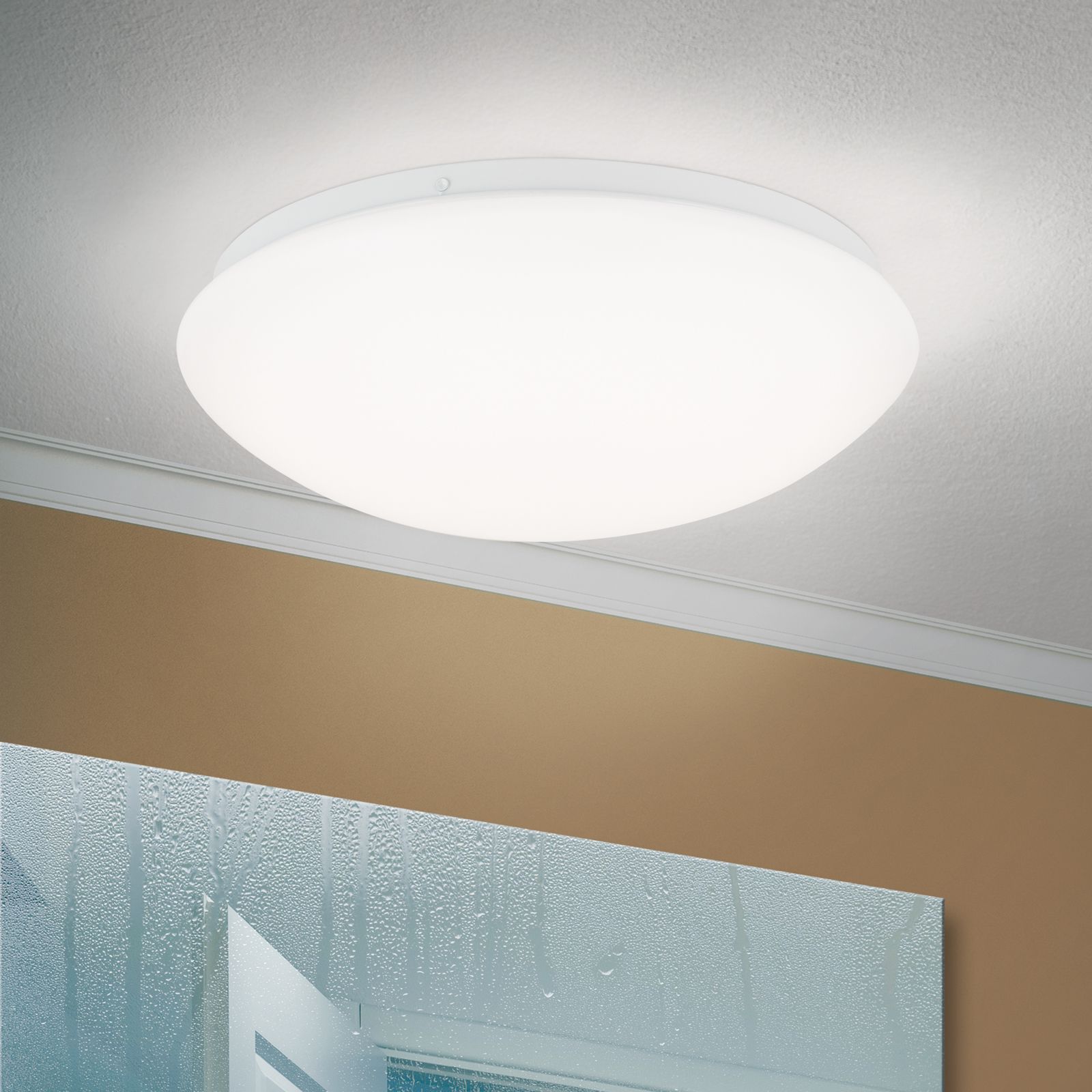 LED Deckenleuchte NEDO, 30cm opal