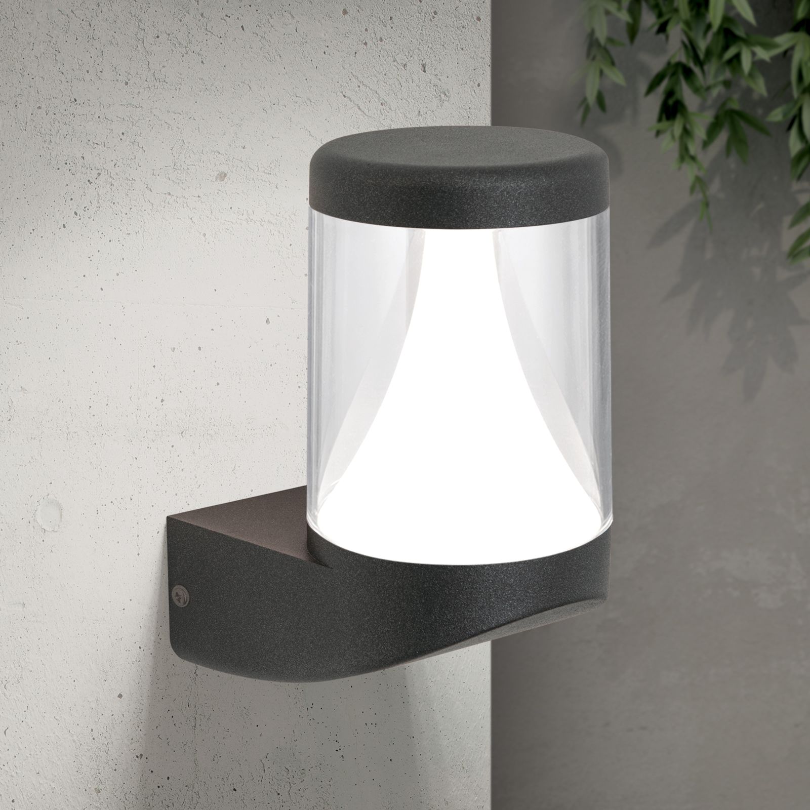 LED outdoor wall light EJFEL, anthracite