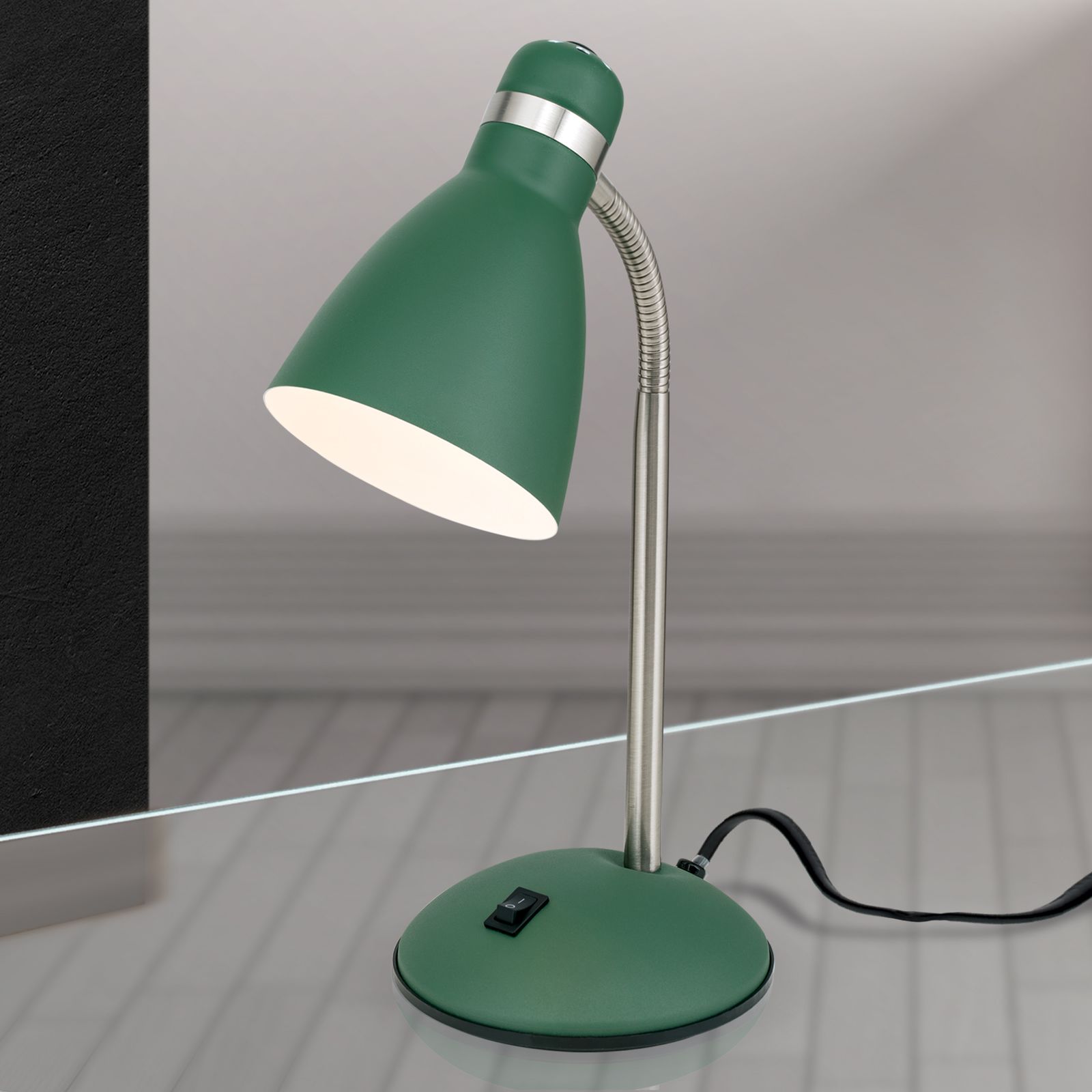 Desk lamp SCHOOL, green