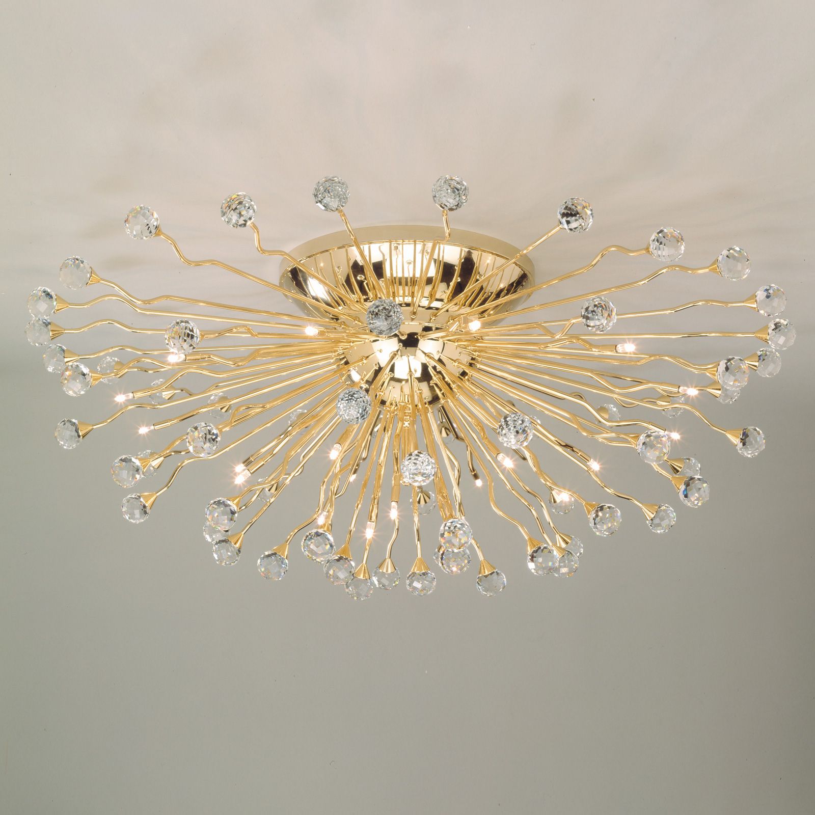 Deckenleuchte GALAXY, Gold, 100cm