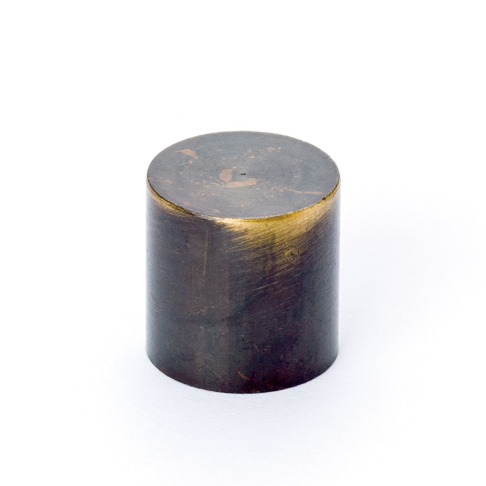 Button, thread M10x1, patina
