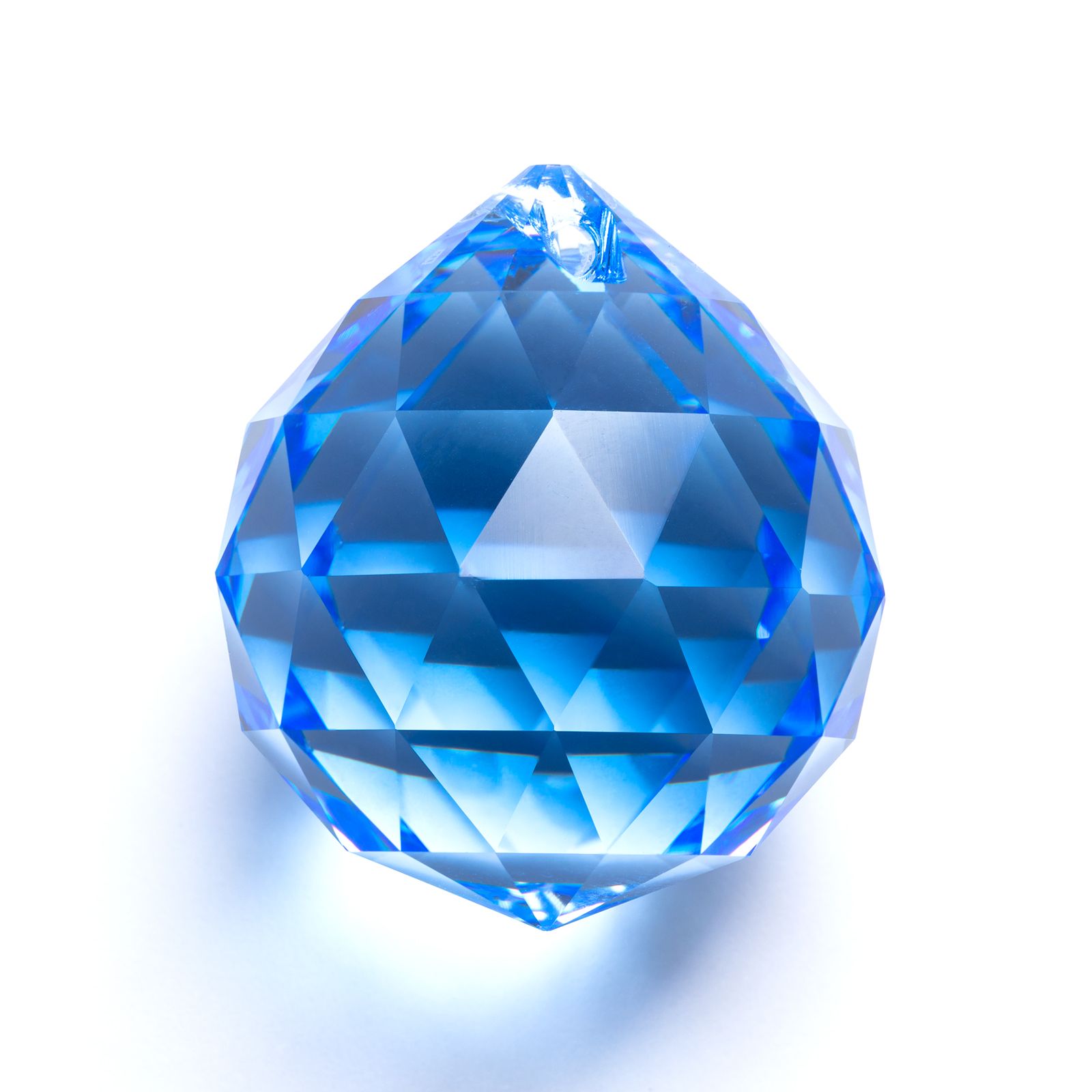 Chandelier crystal sphere STRASS® Swarovski® Crystal, 30mm, blue