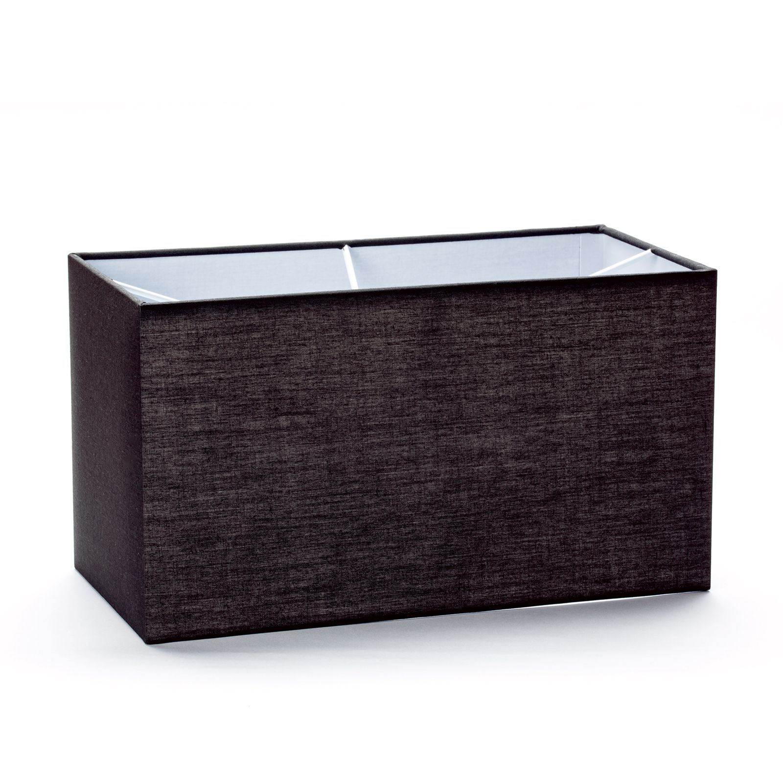 Lampshade NANDO Fabric 4-1176, 320x160 mm, black