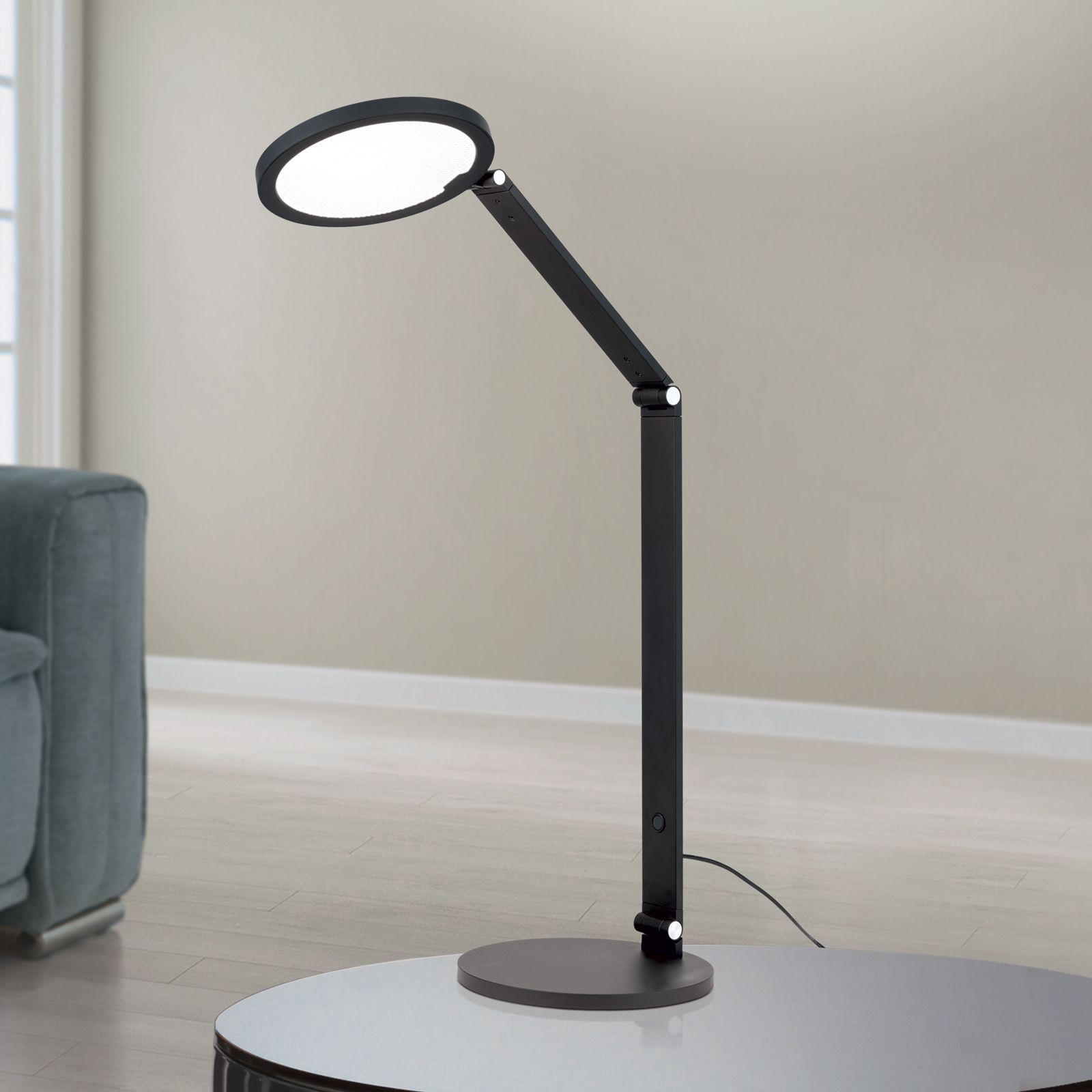 LED Tischleuchte FATI, schwarz