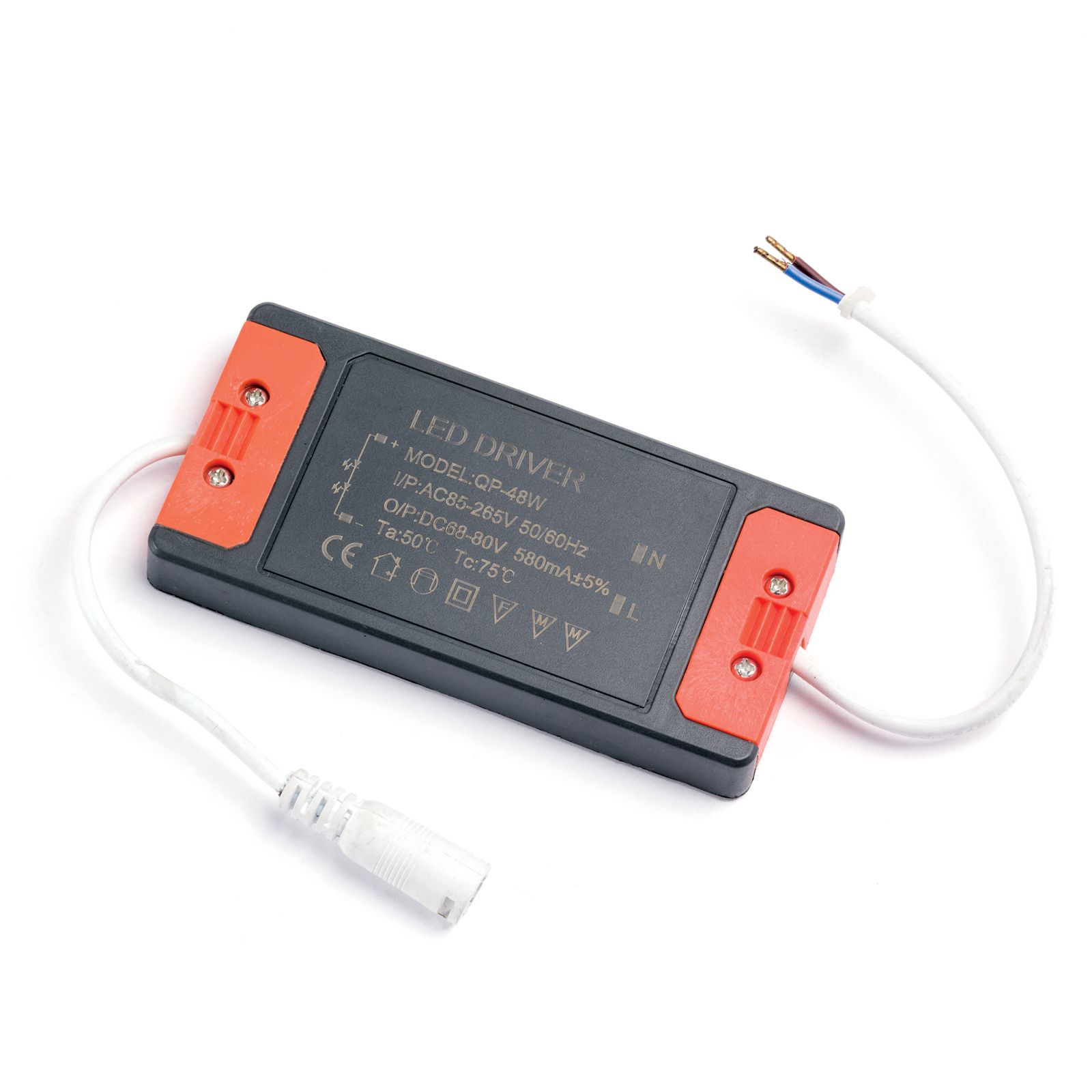Driver 48a QUAOPU LED QP-48W 580mA68-80V, dimmable