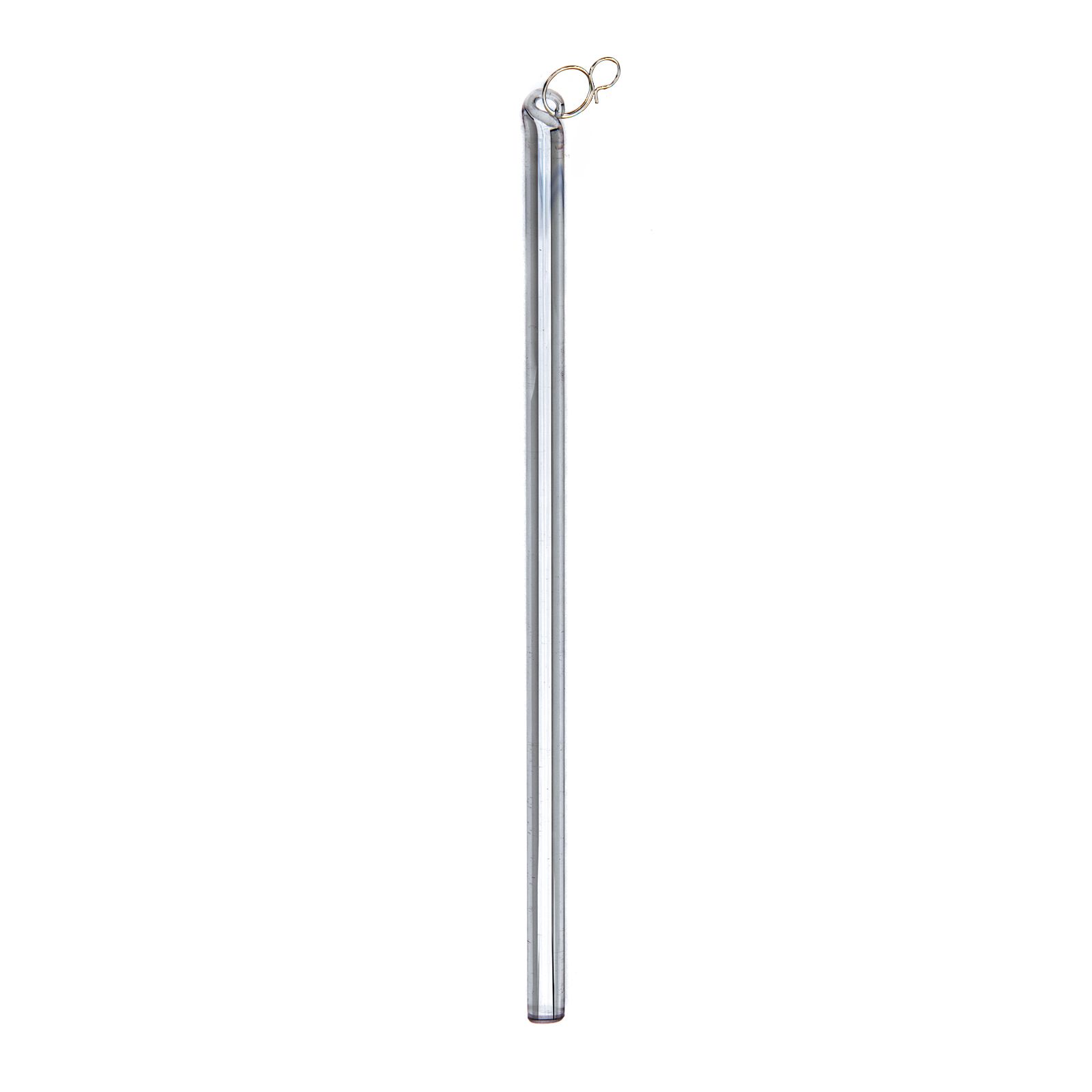 Glass rod glass pendant, 30cm, transparent