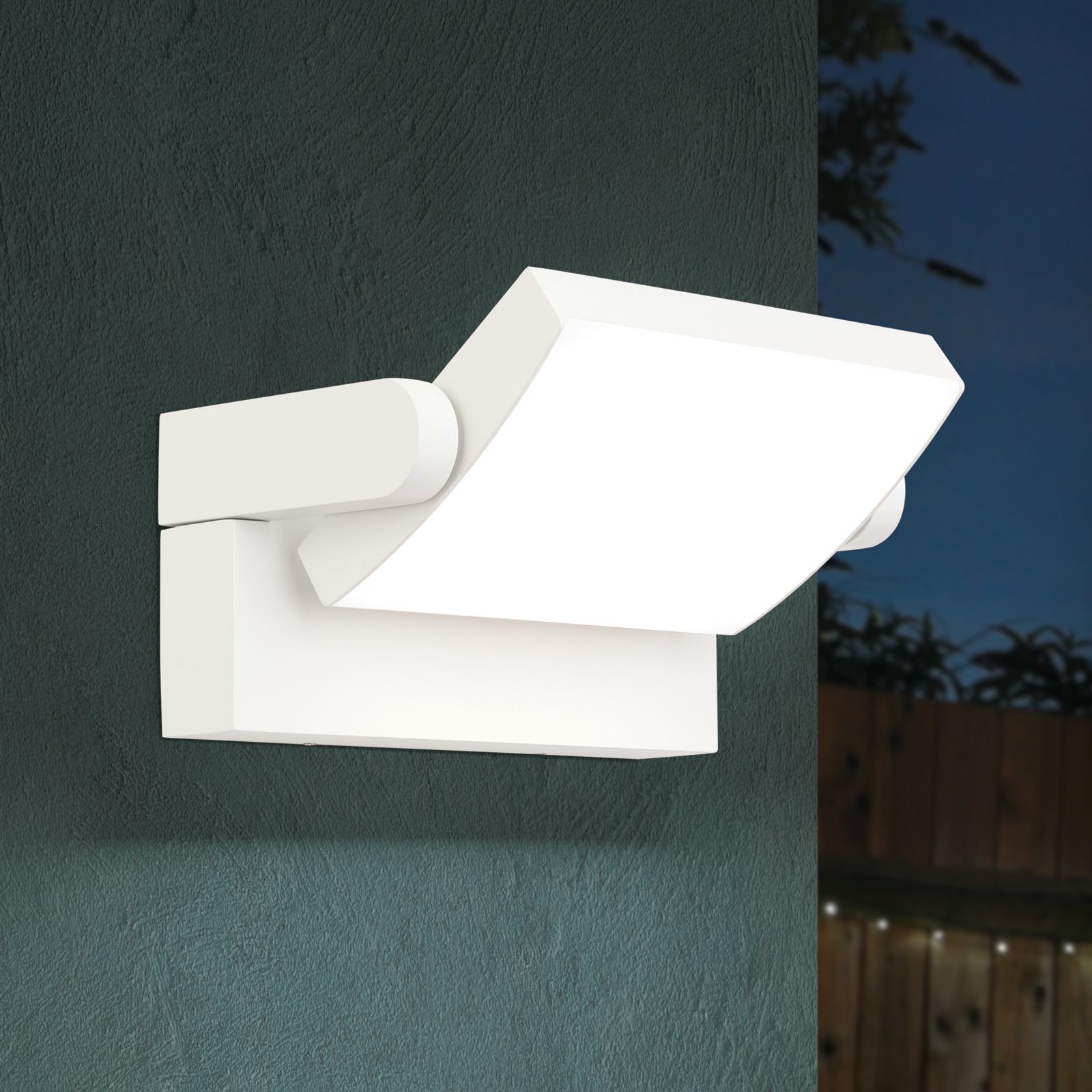 LED outdoor light GINGER, white