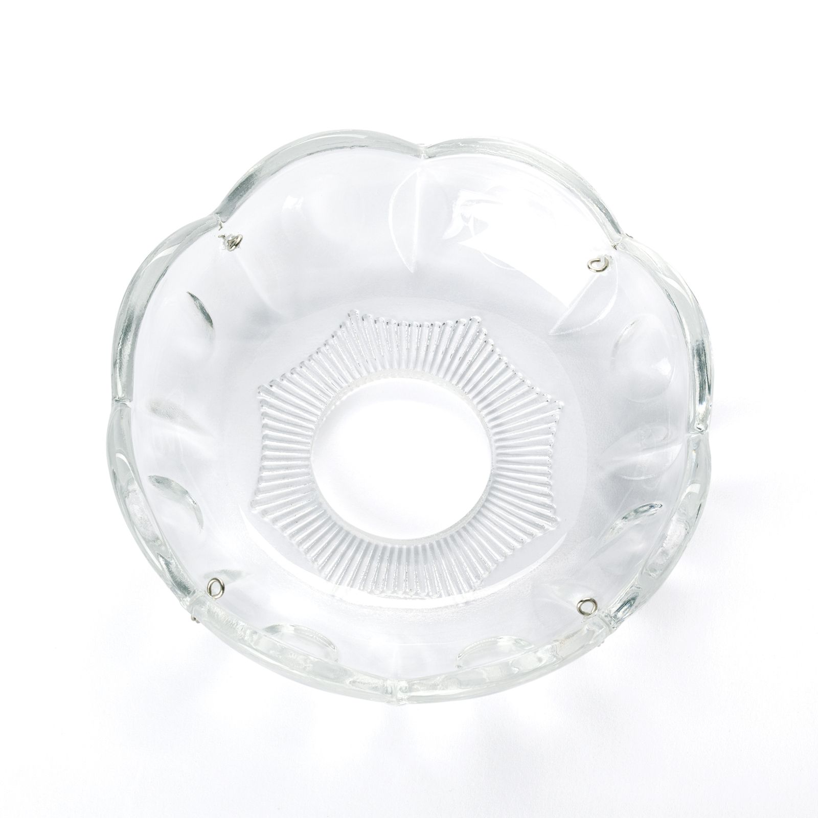 Bobeche with hole in the middle, Ø 100 mm