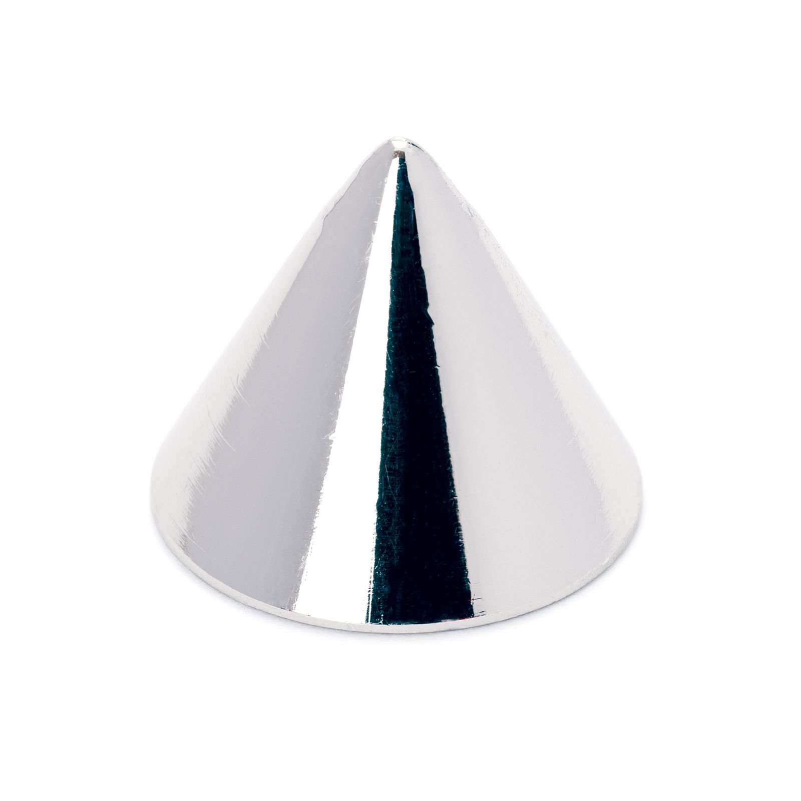 Cone button, thread M10x1, nickel