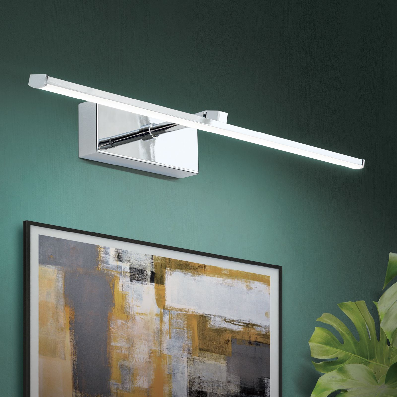 LED Bilderleuchte PUBLIO, Chrom, 50cm