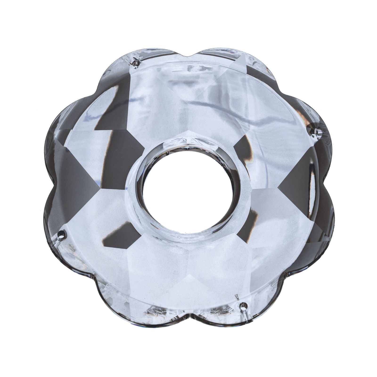 Bobeche STRASS® Swarovski® Crystal, 90mm, 4 holes, transparent